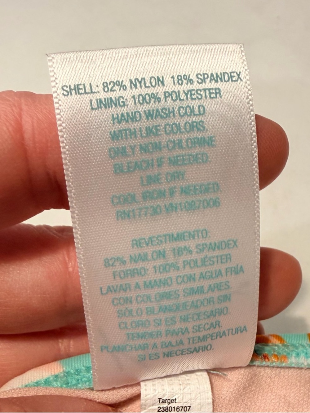 NEW Kona Sol Turquoise Floral Bikini MEDIUM - Picture 9 of 13